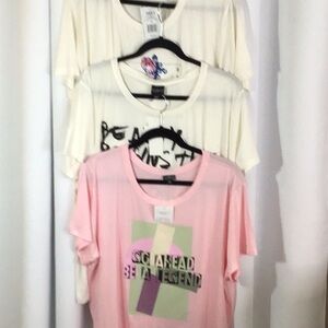 PSKCollective lot306 nwt size 2X 3 workout shirts